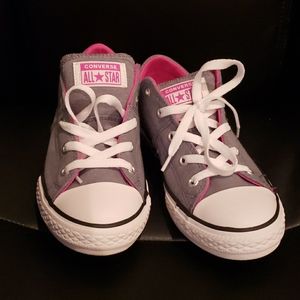 Grey Converse Womens 6